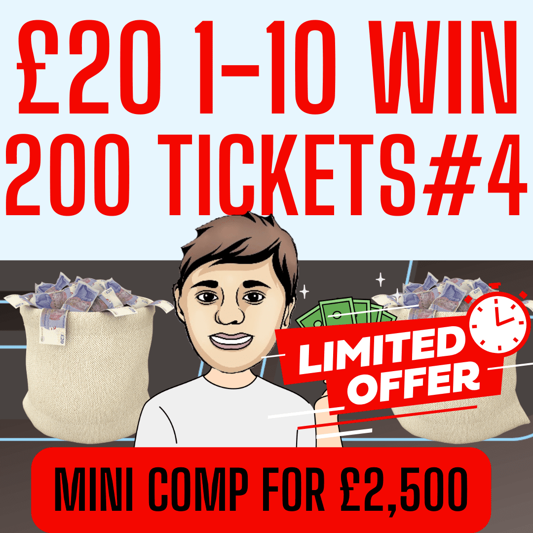 20 1 10 WIN 200 NUMBERS ON THE 2 500 4 MAX ENTRIES 5 Scouse 20-1-10-win-200-numbers-on-the-2-500-4-max-entries-5-scouse