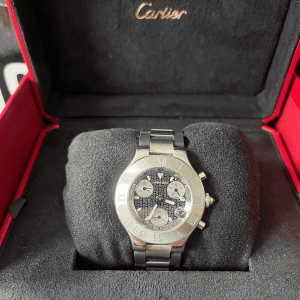 HIS & HERS CARTIER CHRONOGRAPHS (FULL SETS) - Image 2