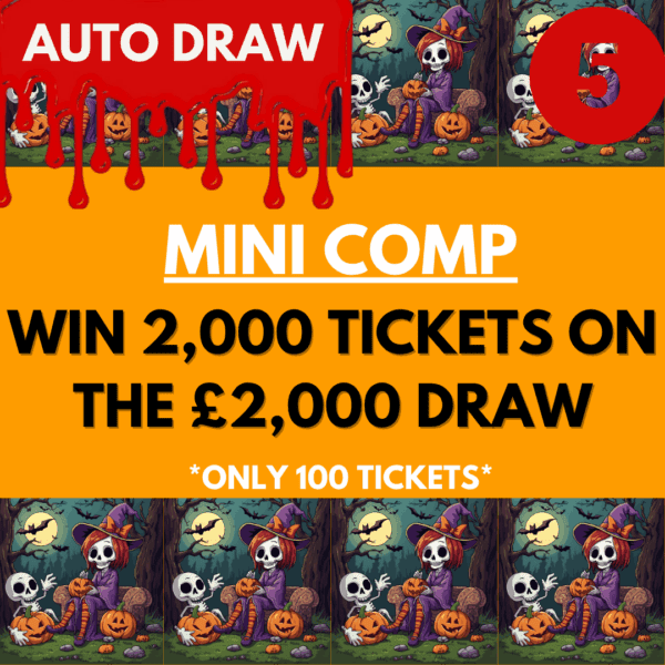 WIN 2,000 TICKETS ON THE £2,000 DRAW #5 *AUTO DRAW*