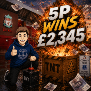5P WINS £2,345