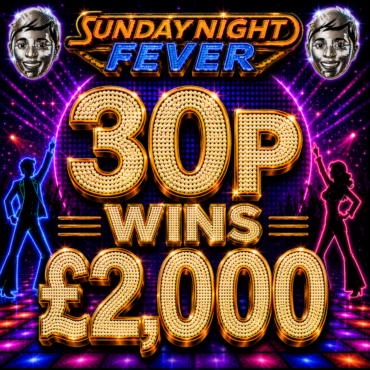 Win £2,000 Off 30p